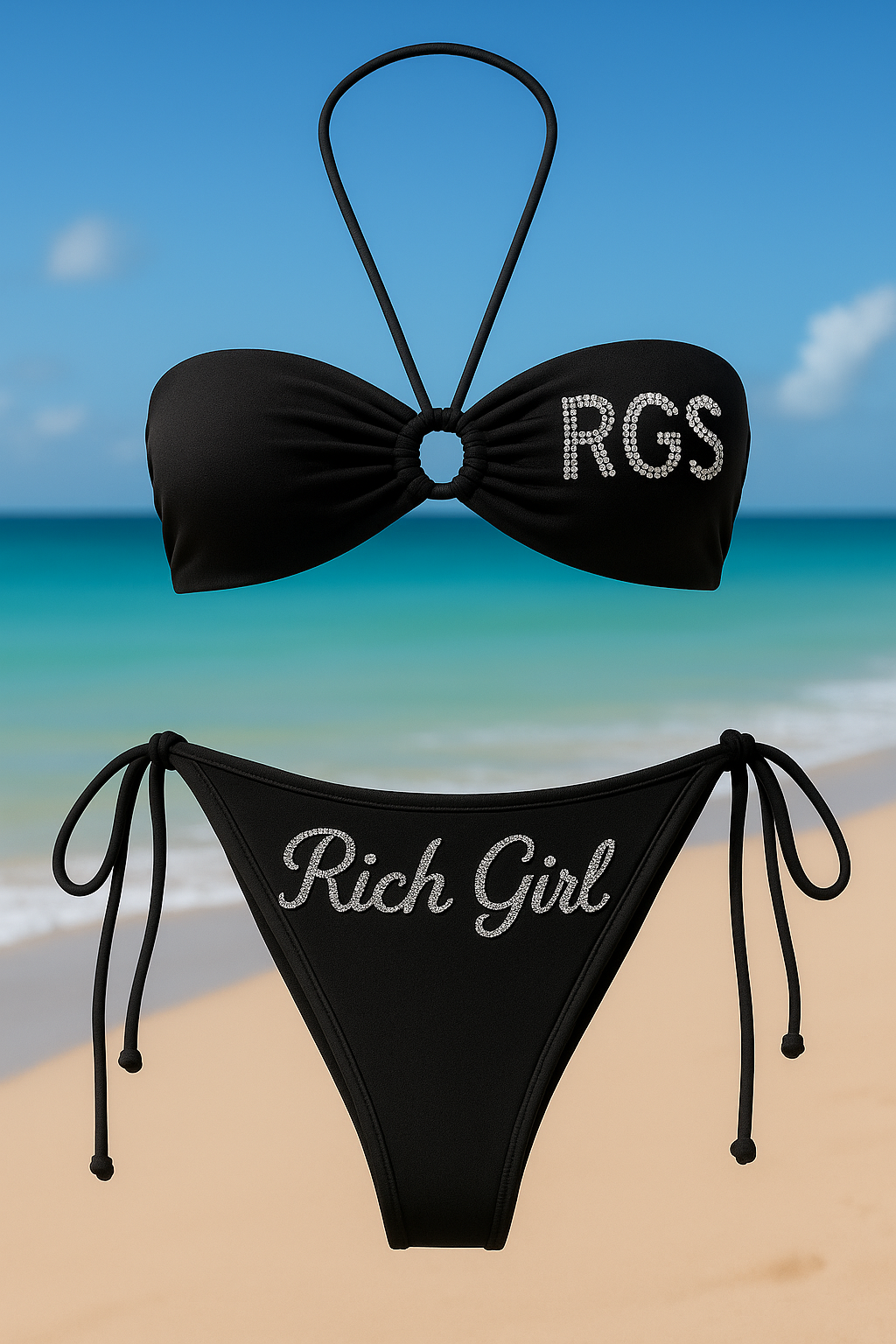 🖤 Rich Girl Energy Bikini Set